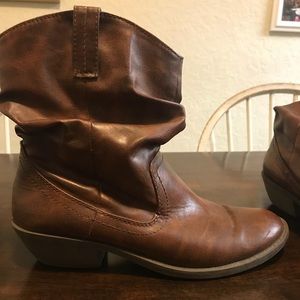 Ankle cowboy boots